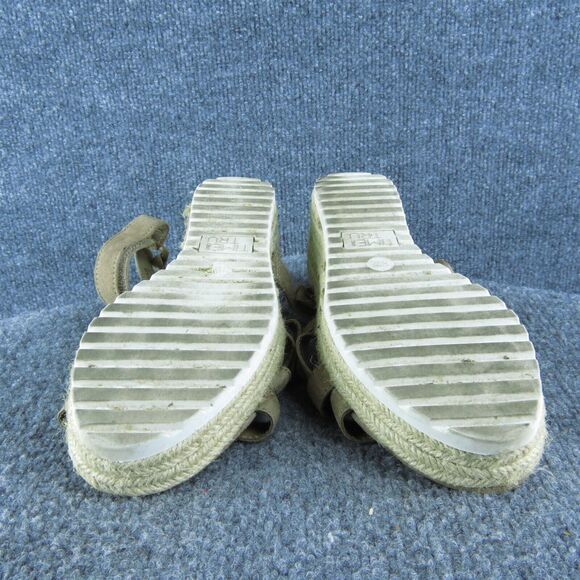 Time And Tru‎ Women Strappy Sandal Shoes Size 8 Medium Brown Synthetic - Picture 10 of 10